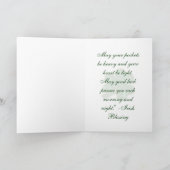 St. Patrick's Day Karte (Innenseite)