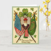 St. Patrick's Day Karte (Gelbe Blume)