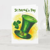 St. Patrick's Day Karte (Vorderseite)