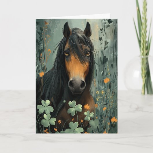 St. Patrick's Day Karte (Vorderseite)