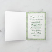 St. Patrick's Day Karte (Innenseite)