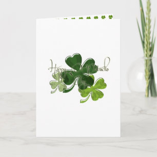 St. Patrick's Day Karte