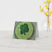 St. Patrick's Day Karte (Gelbe Blume)