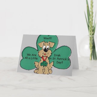 St Patricks Day Karte