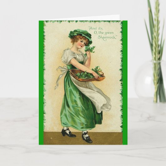 St. Patrick's Day Karte (Vorderseite)
