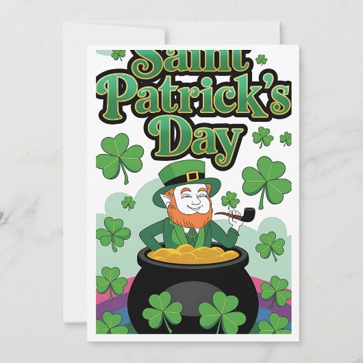 St. Patrick's Day-Karte Feiertagskarte
