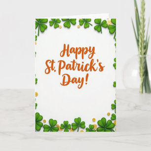 St. Patricks Day Karte für den Ehemann