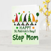 St. Patrick's Day Karte für Stiefmutter (Gelbe Blume)