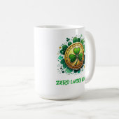 St. Patrick's Day: kein Glück gegeben Kaffeetasse (VorderseiteRechts)
