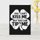 St. Patricks Day Kellnerin Rtender Kellner Tipps S Karte (Gelbe Blume)