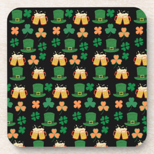 St. Patricks Day keltisch, irisch lustige Bier-Anh Getränkeuntersetzer