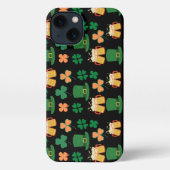 St. Patrick's Day keltisches, irisches lustiges Bi iPhone Hülle (Rückseite)