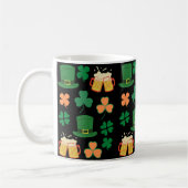 St. Patrick's Day keltisches, irisches lustiges Bi Kaffeetasse (Links)