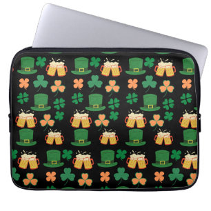 St. Patrick's Day keltisches, irisches lustiges Bi Laptopschutzhülle