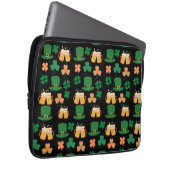 St. Patrick's Day keltisches, irisches lustiges Bi Laptopschutzhülle (Vorne Rechts)