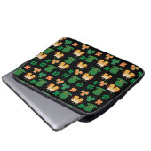 St. Patrick's Day keltisches, irisches lustiges Bi Laptopschutzhülle (Vorne Knopf)