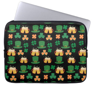 St. Patrick's Day keltisches, irisches lustiges Bi Laptopschutzhülle
