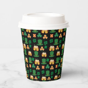 St. Patrick's Day keltisches, irisches lustiges Bi Pappbecher