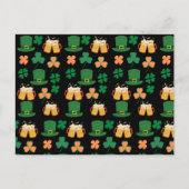 St. Patrick's Day keltisches, irisches lustiges Bi Postkarte (Vorderseite)