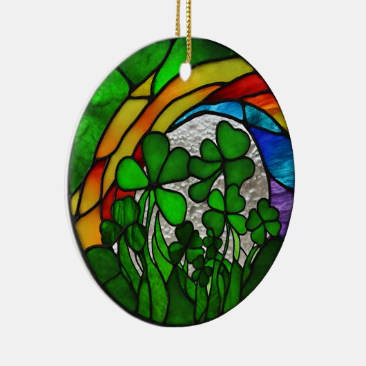 St Patricks Day Keramik Ornament (Rechts)