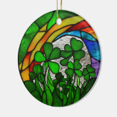 St Patricks Day Keramik Ornament (Links)