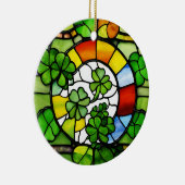 St Patricks Day Keramik Ornament (Rechts)