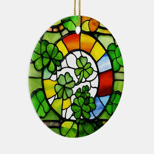 St Patricks Day Keramik Ornament (Rechts)