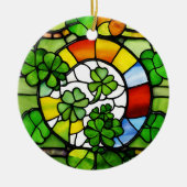 St Patricks Day Keramik Ornament (Vorne)