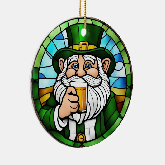 St Patricks Day Keramik Ornament (Rechts)