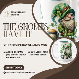 St. Patrick's Day Keramik Tasse