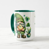 St. Patrick's Day Keramik Tasse (Vorderseite Links)