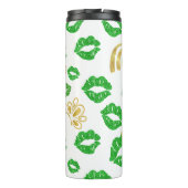 St Patricks Day Kiss me I'm Irish Tumbler Thermosbecher (Rückseite)