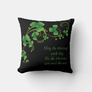 St. Patrick's Day Kissen - Mögen die Segnungen