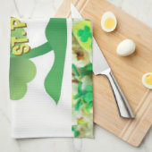 St Patrick's Day Kitchen Handtuch (Viertel Falte)