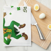 St Patrick's Day Kitchen Handtuch (Viertel Falte)