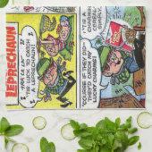 St Patrick's Day Kitchen Handtuch (Gefaltet)