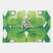St Patrick's Day Kitchen Handtuch (Horizontal)