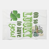 St Patrick's Day Kitchen Handtuch (Horizontal)