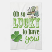 St Patrick's Day Kitchen Handtuch (Vertikal)