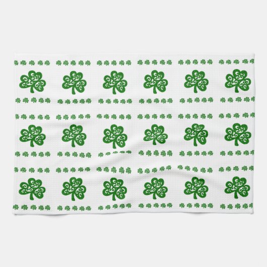 St Patrick's Day Kitchen Handtuch (Horizontal)