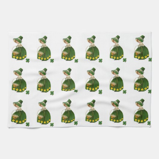 St Patrick's Day Kitchen Handtuch (Horizontal)