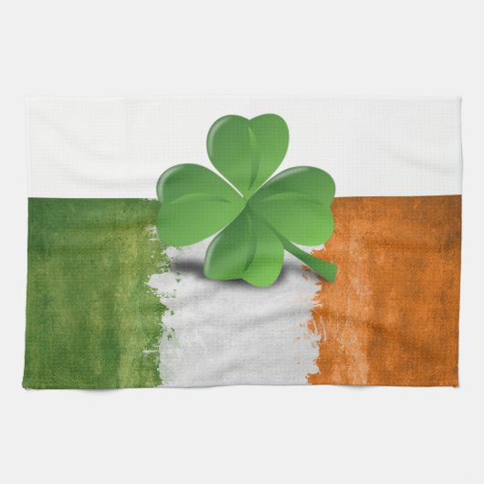 St Patrick's Day Kitchen Handtuch (Horizontal)