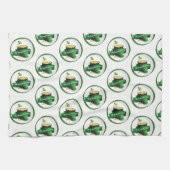 St Patrick's Day Kitchen Handtuch (Horizontal)