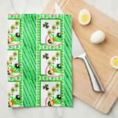 St Patrick's Day Kitchen Handtuch (Viertel Falte)