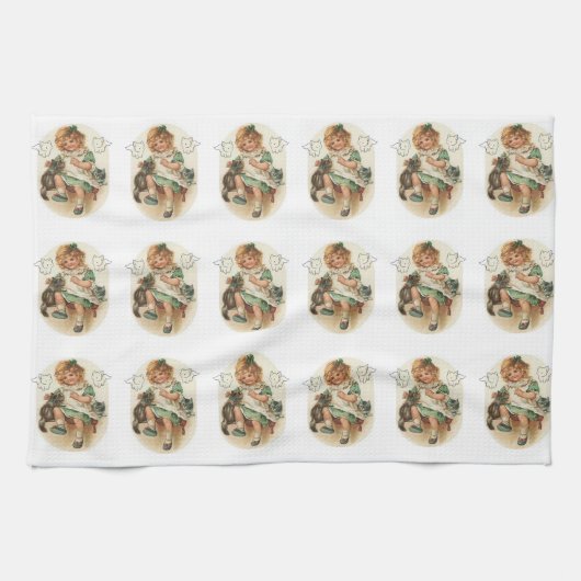 St Patrick's Day Kitchen Handtuch (Horizontal)