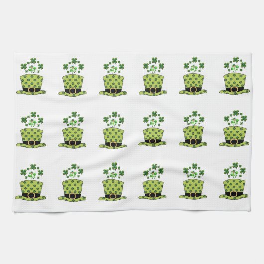 St Patrick's Day Kitchen Handtuch (Horizontal)