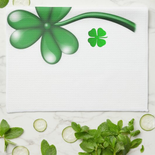 St Patrick's Day Kitchen Handtuch (Gefaltet)