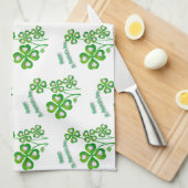 St Patrick's Day Kitchen Handtuch (Viertel Falte)