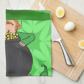 St Patrick's Day Kitchen Handtuch (Viertel Falte)