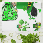 St Patrick's Day Kitchen Handtuch (Gefaltet)